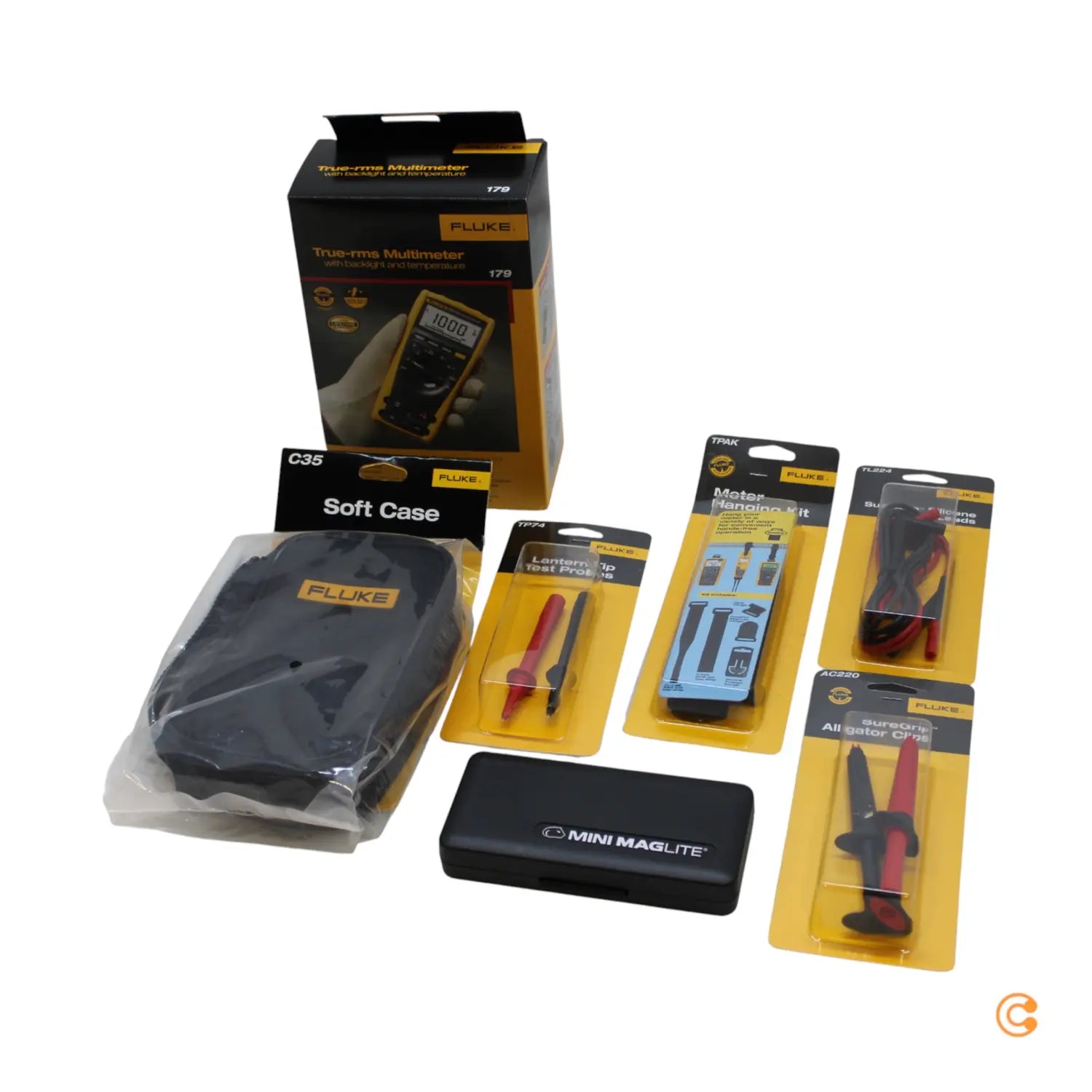 B-Ware Fluke 179/Mag2 Kit Hand Multimeter Messgerät Strommesser Spannungsprüfer - 95969843157