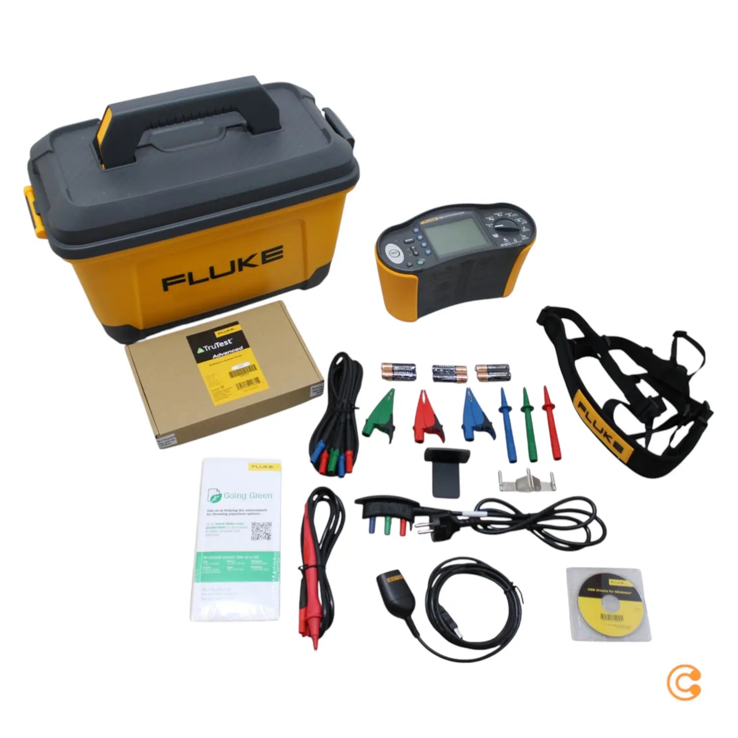 B-Ware Fluke Multifunktionsprüfgerät Installationstester Phase Erde Neutral Rcd Rampen - 195112035740