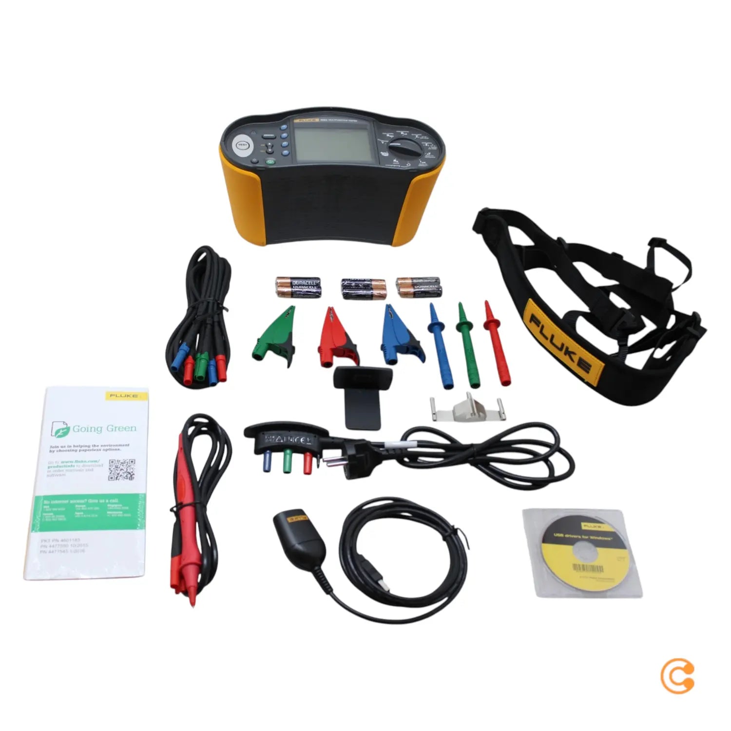 B-Ware Fluke Multifunktionsprüfgerät Installationstester Phase Erde Neutral Rcd Rampen - 195112035740
