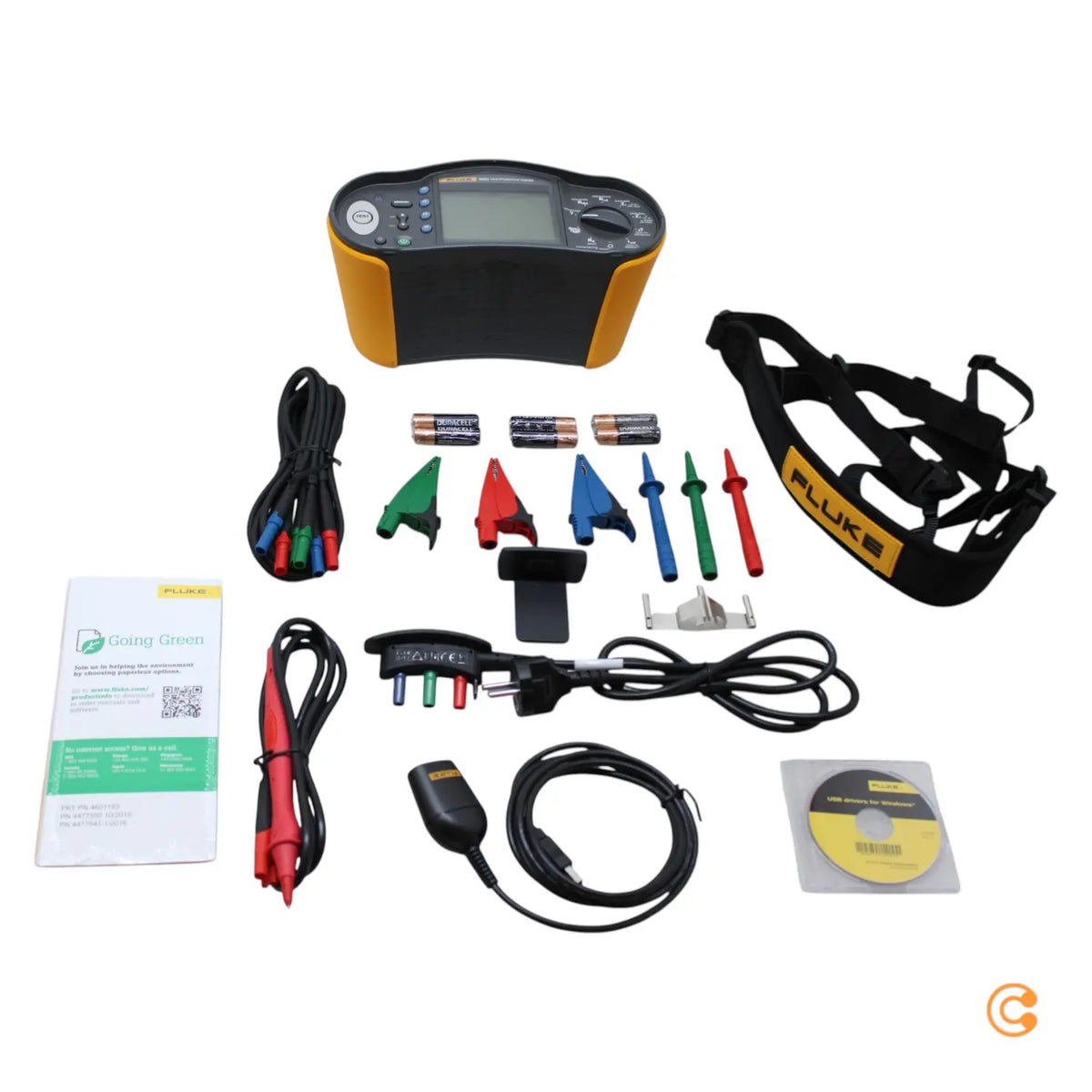 B-Ware Fluke Multifunktionsprüfgerät Installationstester Phase Erde Neutral Rcd Rampen
