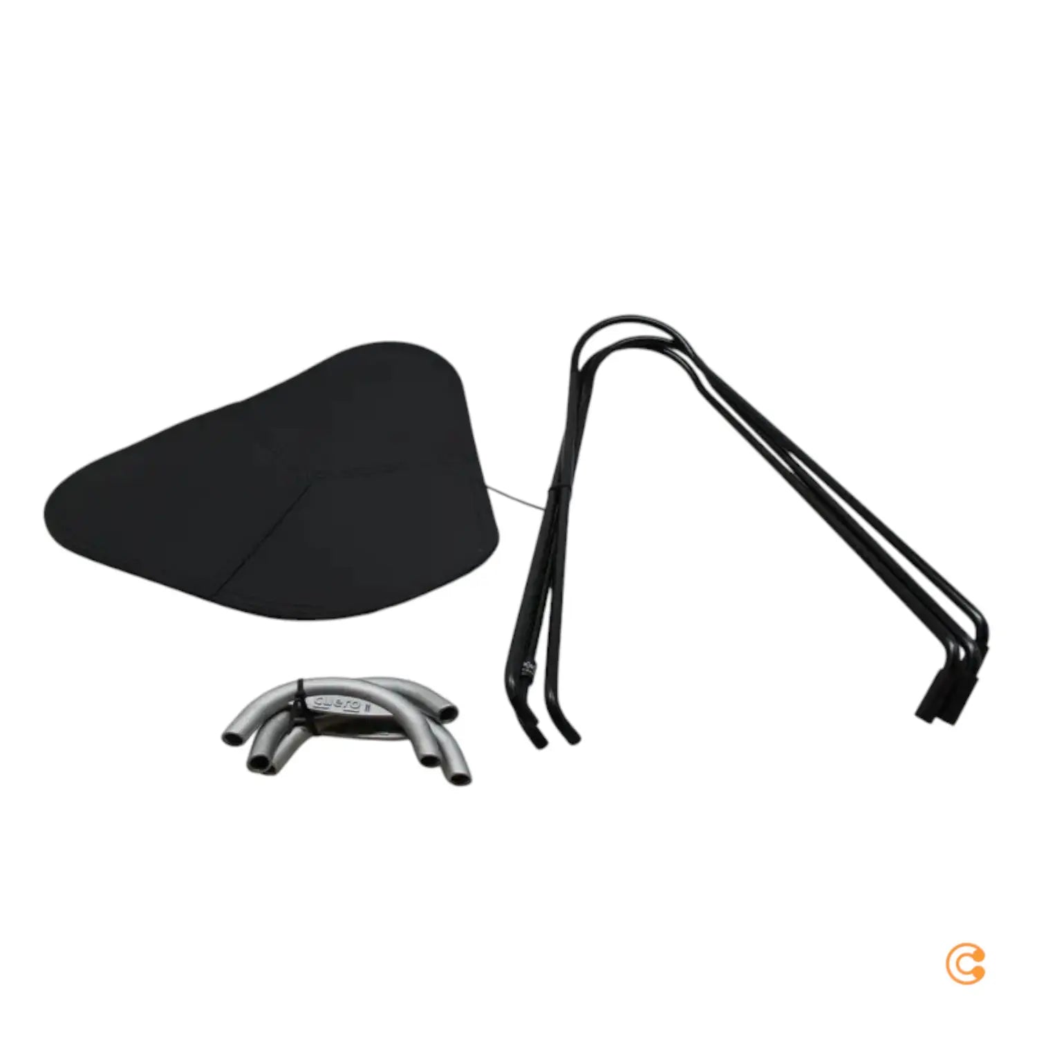 Cuero Flying Goose Pampa Hocker Schwarz Sitzhocker Klappsitz Siehe Text/Foto B-Ware - 7340172614227