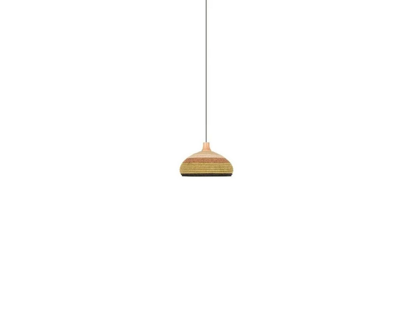Forestier Pendelleuchte Hängelampe Leuchte Grün Rattan Hanf E27 Designer Jette B-Ware - 3700663921373