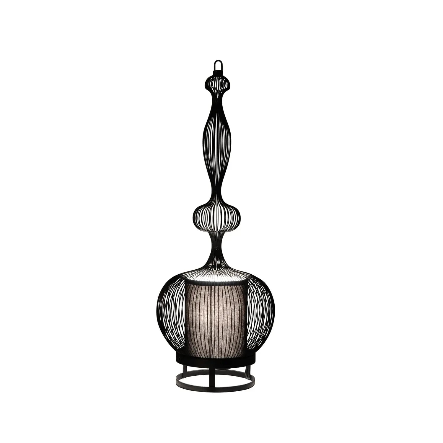 B-Ware Forestier Tischleuchte Lampe Impératrice Metall Schwarz Akzentbeleuchtung - 3700663900156