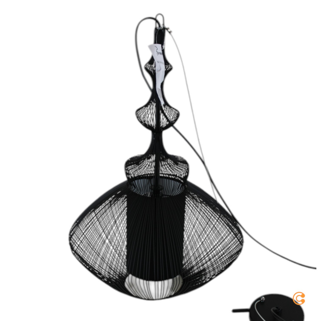 Forestier Opium Hängeleuchte Schwarz Deckenlampe Deckenleuchte Lampe Siehe Text C-Ware
