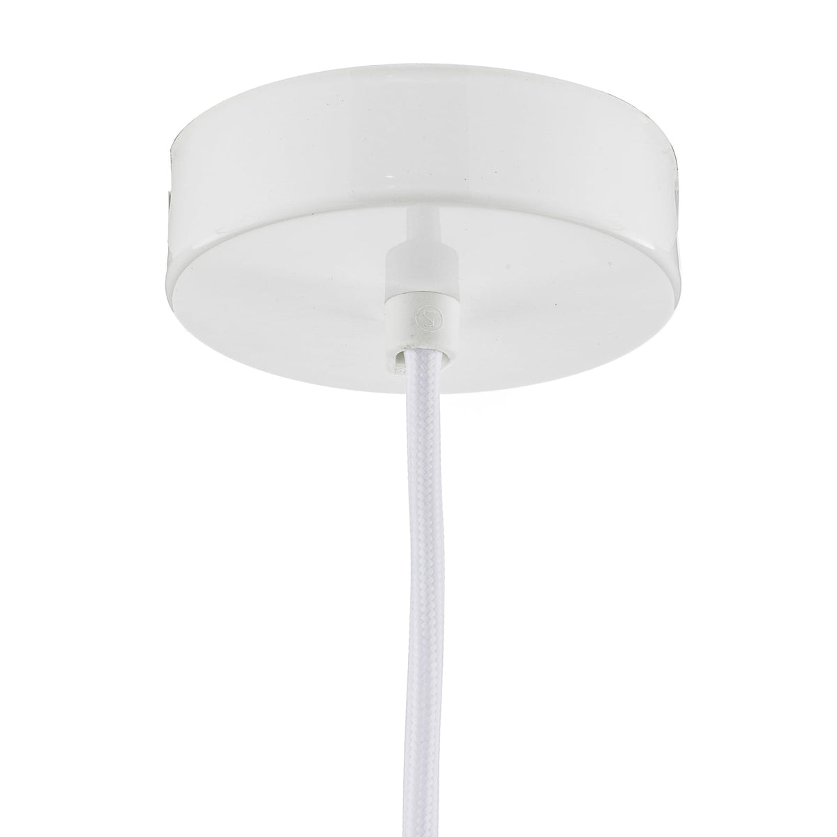 Forestier Pendellampe Hängeleuchte Bamboo XS weiß Bambus E27 LED Leuchte Ø 27 cm - 3700663916522
