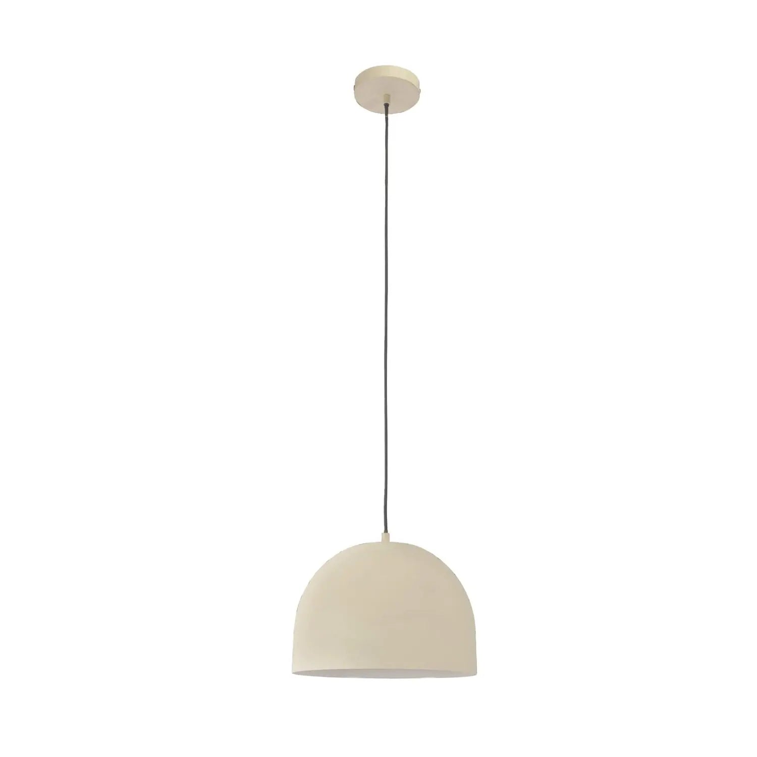 B-Ware Forlight Hängelampe Pendelleuchte Fres Beige Stahl Lampe Leuchte Esszimmer - 8445386823997