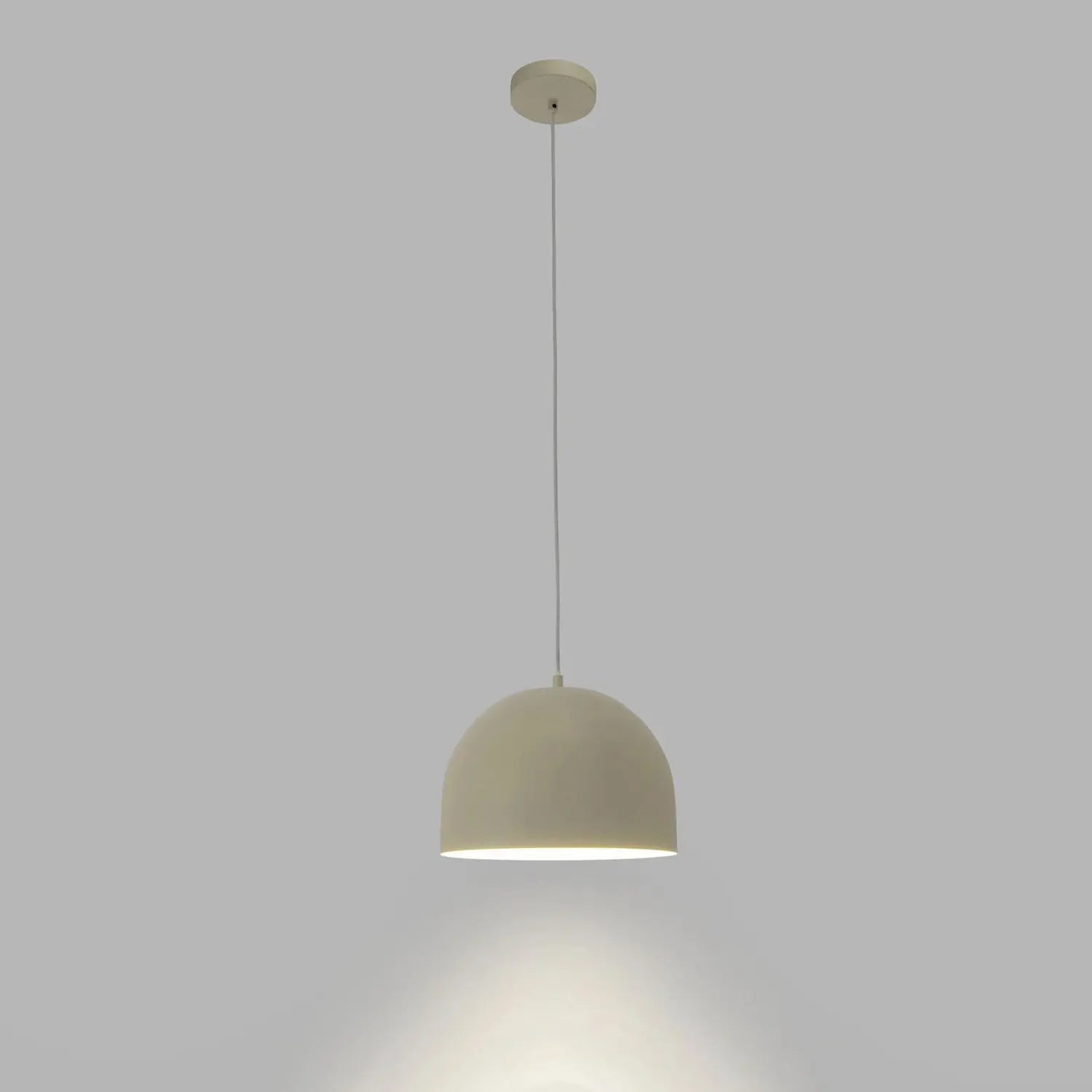 B-Ware Forlight Hängelampe Pendelleuchte Fres Beige Stahl Lampe Leuchte Esszimmer - 8445386823997