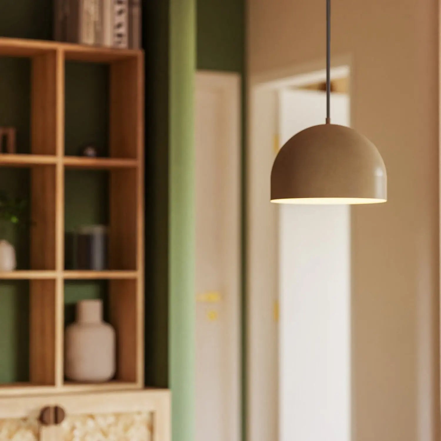 B-Ware Forlight Hängelampe Pendelleuchte Fres Beige Stahl Lampe Leuchte Esszimmer - 8445386823997