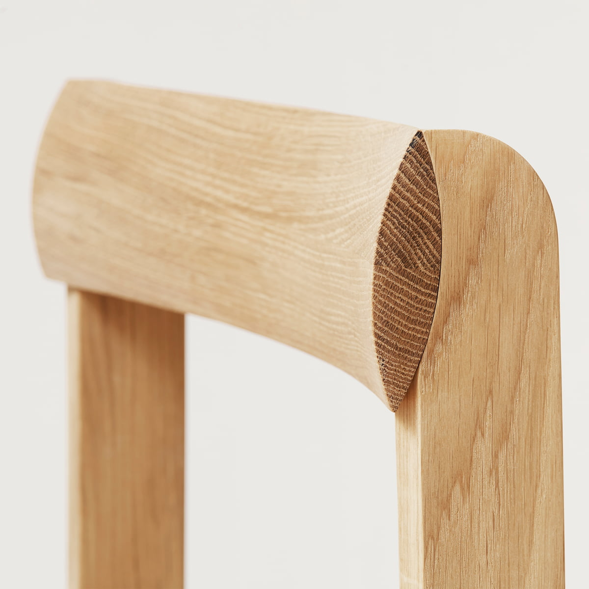 Chaise Form &amp; Refine de catégorie B, fauteuil, chaise en bois, chêne huilé, marron, Hallingdal 65 meubles