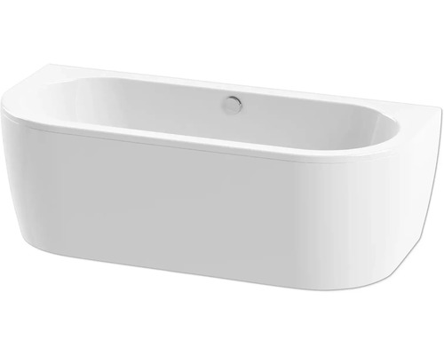 B-Ware Form&Style Badewanne Wanne Ovale Badewanne Sansibar 80 X 180 Cm Weiß Glänzend864