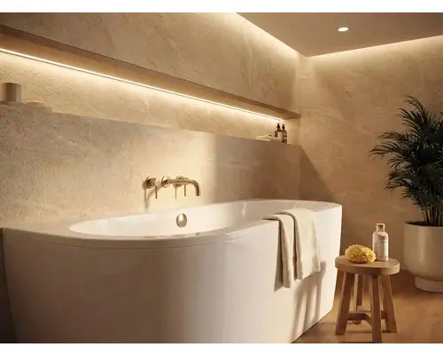 B-Ware Form & Style Badewanne Wanne Vorwand Ovale Badewanne Back To Wall 160 X 75 Cm - 4306516023868