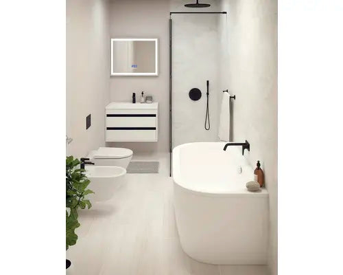 B-Ware Form & Style Badewanne Wanne Vorwand Ovale Badewanne Back To Wall 160 X 75 Cm - 4306516023868