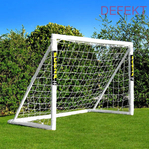 D-Ware Forza Fußballtor Tor Fußballnetz Weiß Training 1,8 X 1,2 M U Pvc Defektware