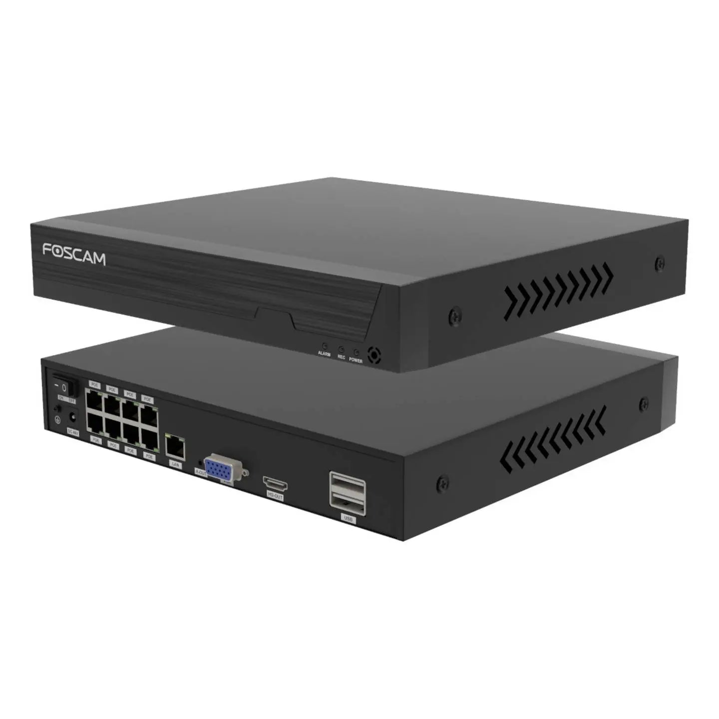 B-Ware Foscam Netzwerkrekorder Videorekorder Netzwerk Fna108 He Schwarz überwachung - 6954836036259