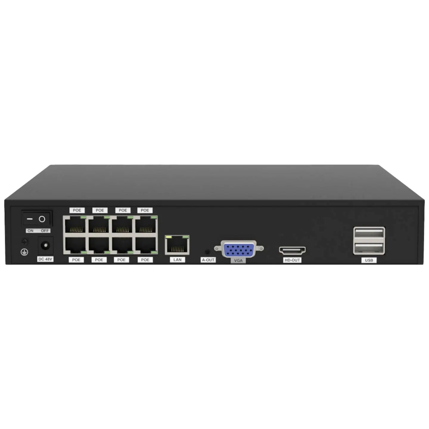 B-Ware Foscam Netzwerkrekorder Videorekorder Netzwerk Fna108 He Schwarz überwachung - 6954836036259