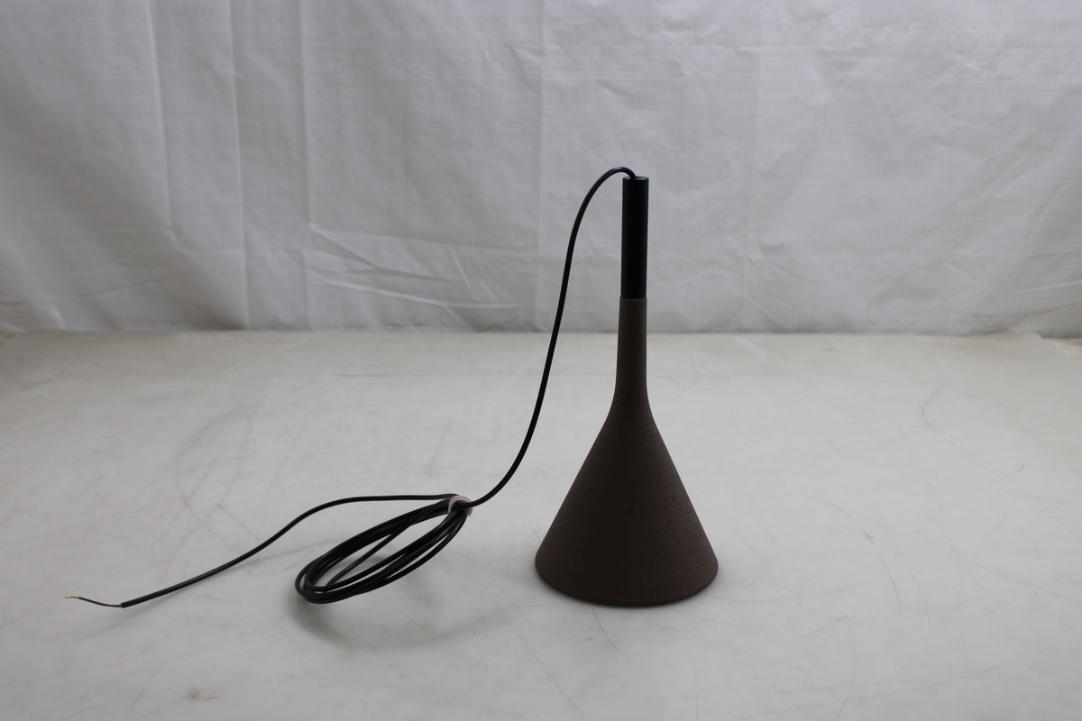 Foscarini Pendelleuchte Hängeleuchte Aplomb Beton braun Lampe GU10 LED Leuchte - 8025594163698