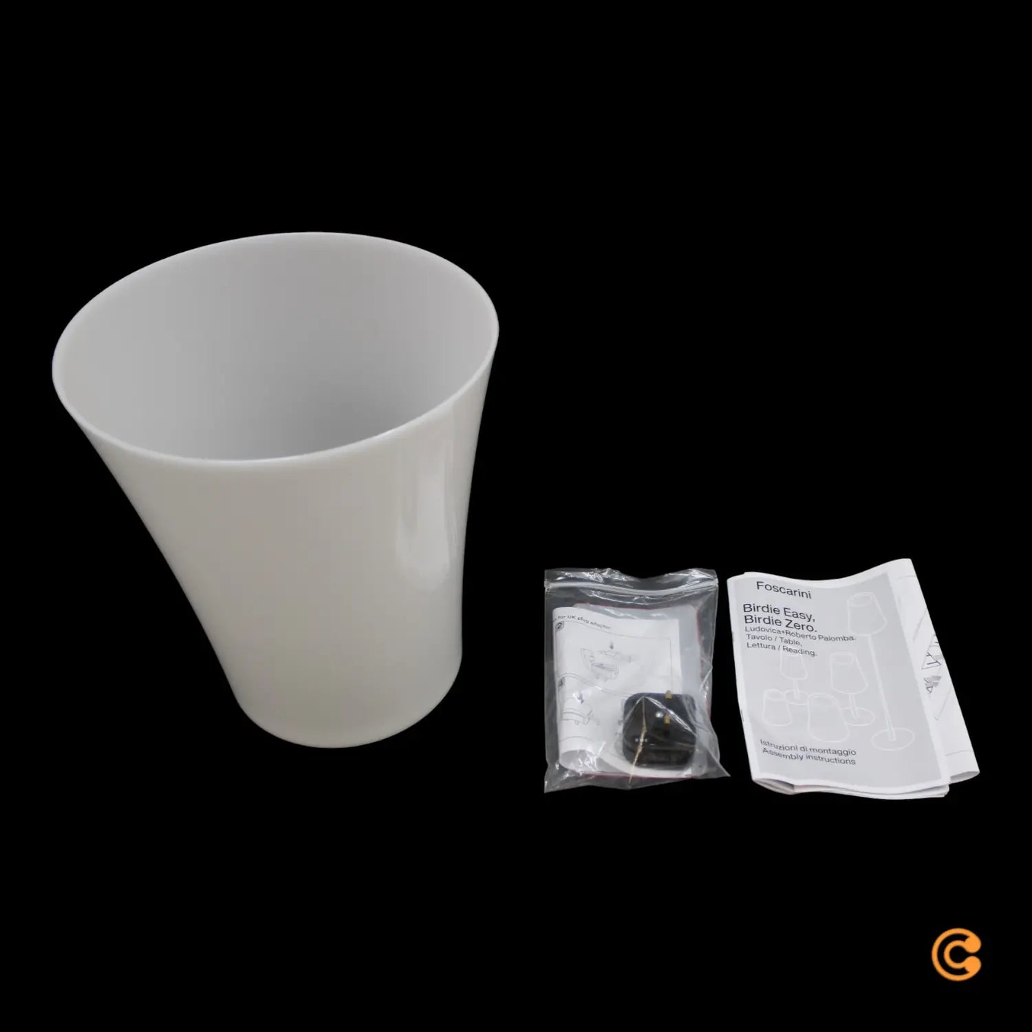 B-Ware Foscarini Stehleuchte Lampe Birdie Easy Hotelbeleuchtung Salbeigrün Polycarbonat - 8025594124637