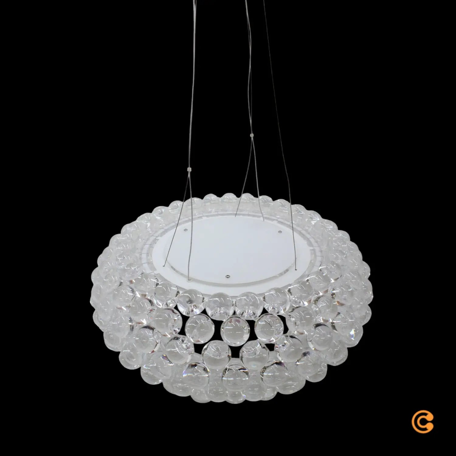 B-Ware Foscarini Pendelleuchte Hängeleuchte Caboche Plus Media Klar R7s Lampe ø 50 Cm - 3560458
