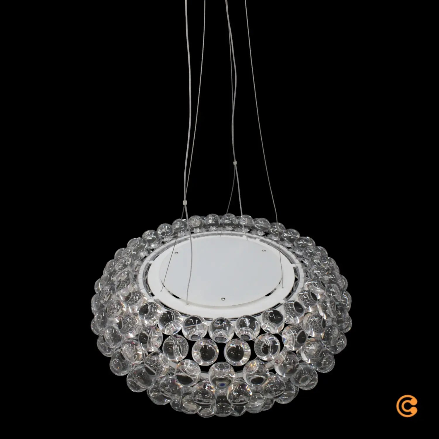 B-Ware Foscarini Pendelleuchte Hängeleuchte Caboche Plus Media Klar R7s Lampe ø 50 Cm - 3560458