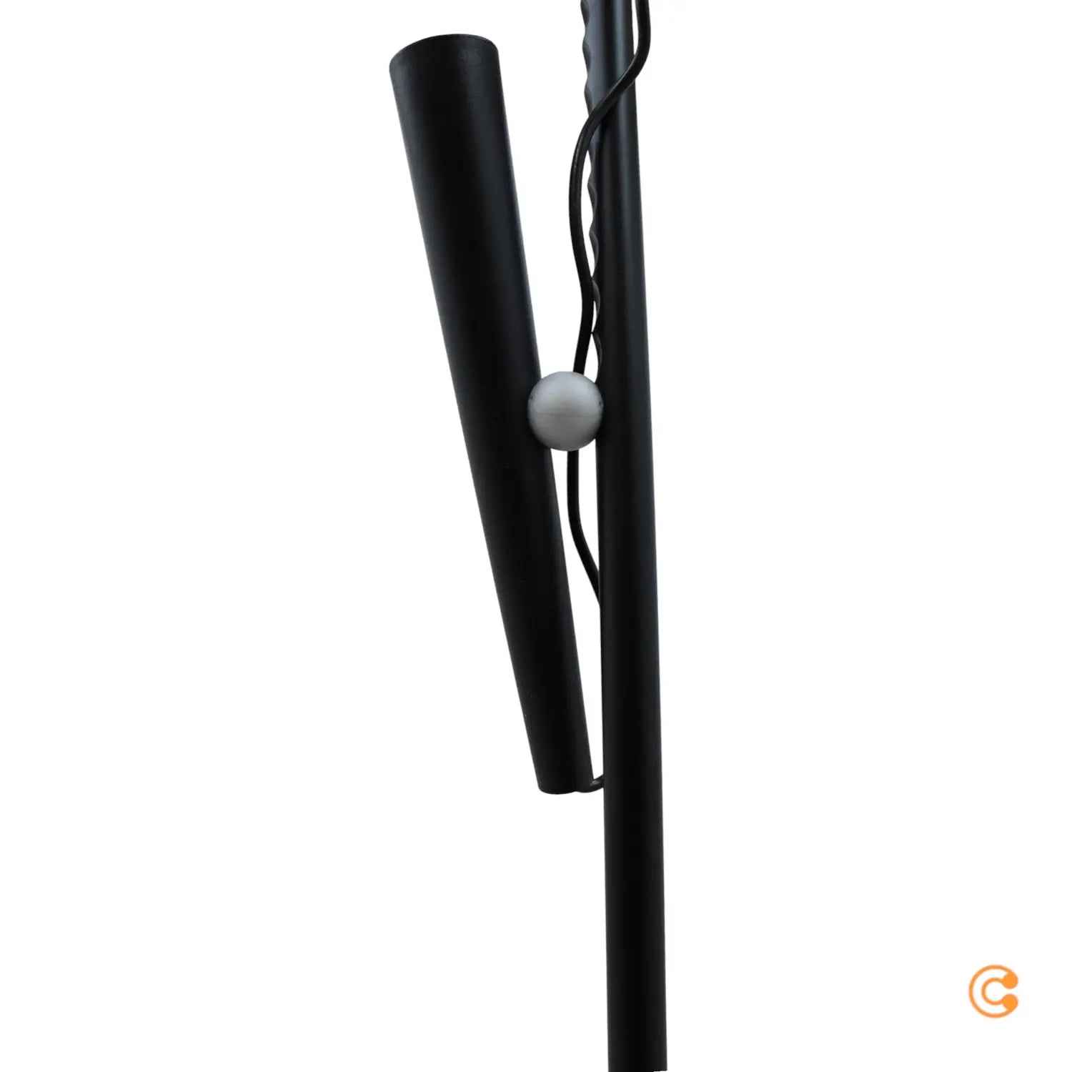 B-Ware Foscarini Stehleuchte Stehlampe Magneto Led Schwarz Leuchte Stahl 2700 K 120cm - 8025594136371