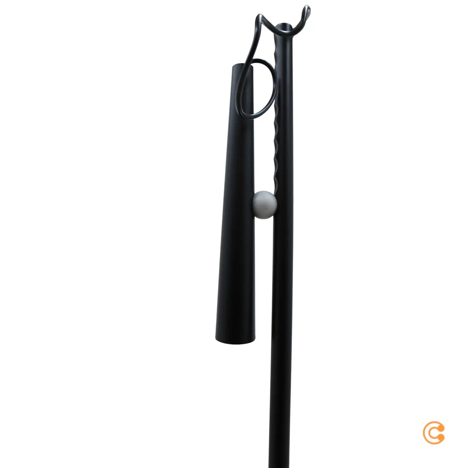 B-Ware Foscarini Stehleuchte Stehlampe Magneto Led Schwarz Leuchte Stahl 2700 K 120cm - 8025594136371