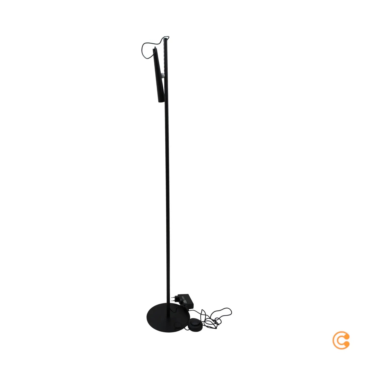 B-Ware Foscarini Stehleuchte Stehlampe Magneto Led Schwarz Leuchte Stahl 2700 K 120cm - 8025594136371