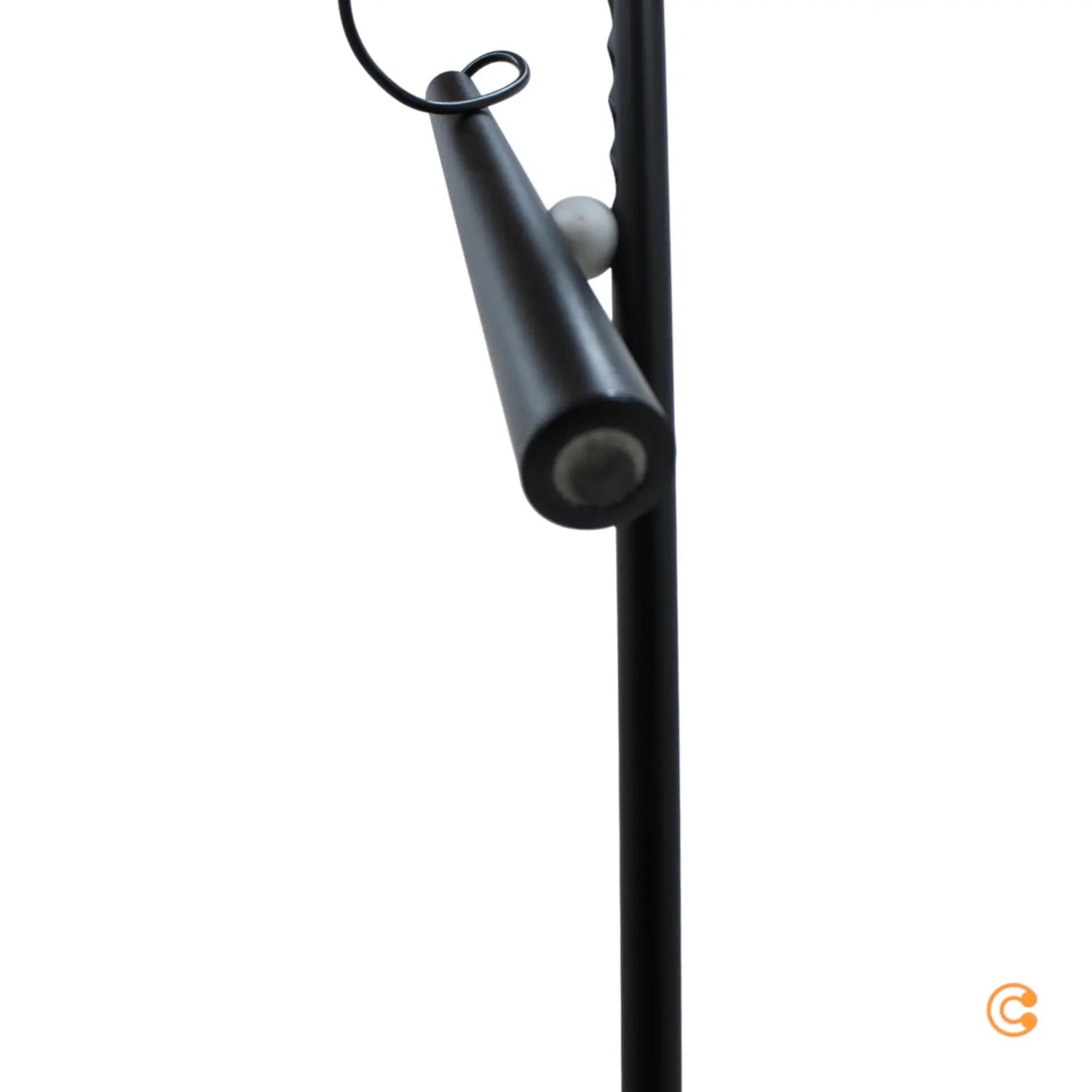 B-Ware Foscarini Stehleuchte Stehlampe Magneto Led Schwarz Leuchte Stahl 2700 K 120cm - 8025594136371