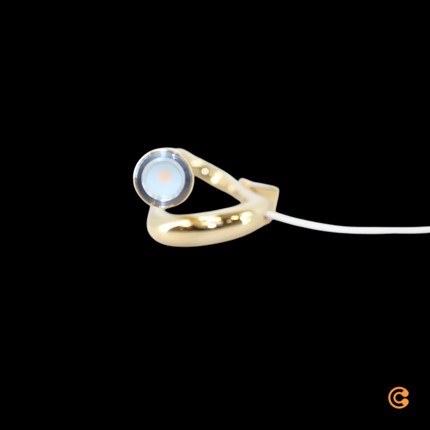 B-Ware Foscarini Wandleuchte Wandlampe Led Tobia Gold Kabel Stecker Warmweiß 40 Cm - 8025594108293