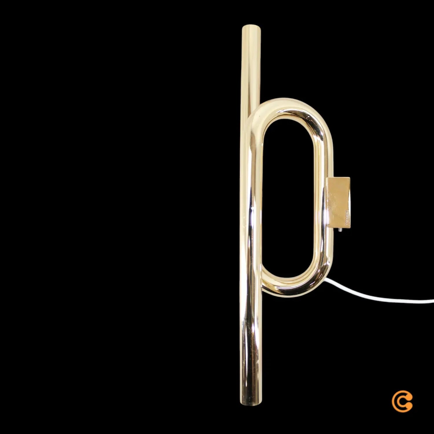 B-Ware Foscarini Wandleuchte Wandlampe Led Tobia Gold Kabel Stecker Warmweiß 40 Cm - 8025594108293