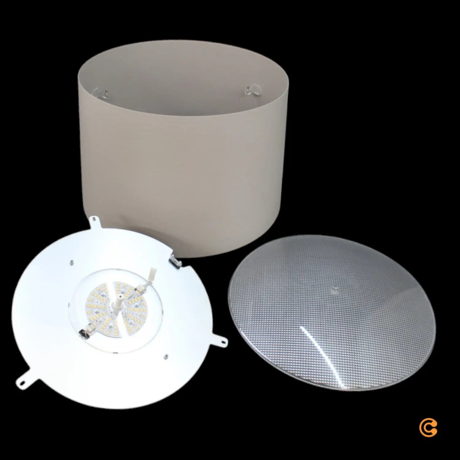 B-Ware Foscarini Twiggy Set Diffusor Led Lampeneinheit Lampenschirm ø 40 Cm Greige - 3560424