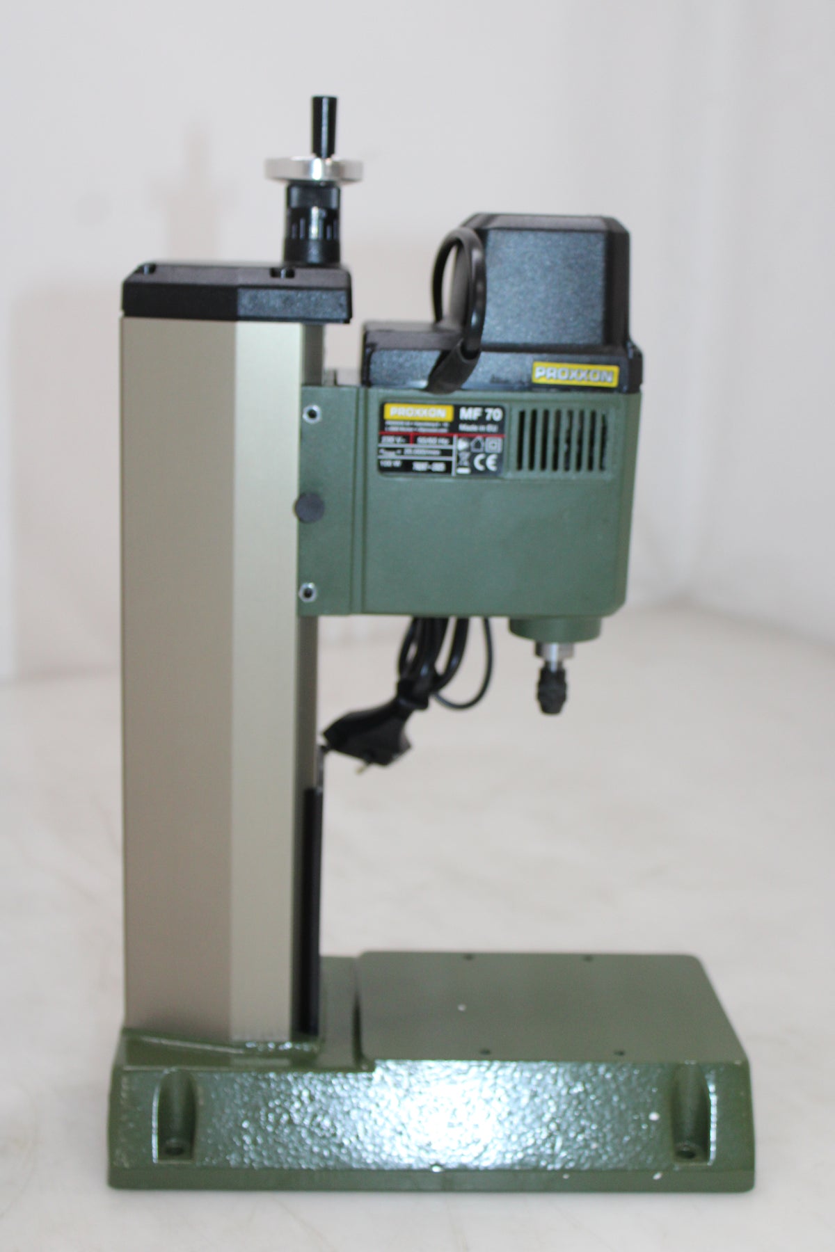 PROXXON MICROFRÄSE MF 70 100W 5000-20000/min präzise Vertikalfräse grau - 4006274271104
