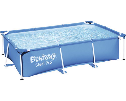 B-Ware Bestway Steel Pro Aufstellpool Ohne Pumpe Pool Swimmingpool 259x170x61 Cm Blau - 4306517616205