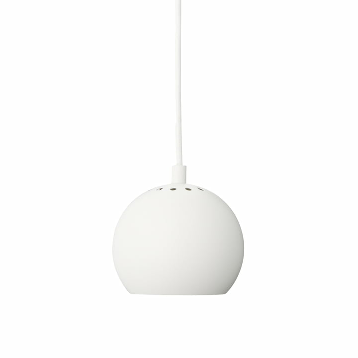 Frandsen Ball Pendelleuchte Hängelampe Hängeleuchte Lampe Leuchte ø12cm Weiß B-Ware - 5702410524323