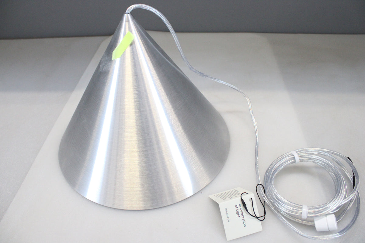 Frandsen Pendelleuchte Hängelampe Benjamin Aluminium gebürstet Ø30cm SIEHE TEXT - 5702410579088