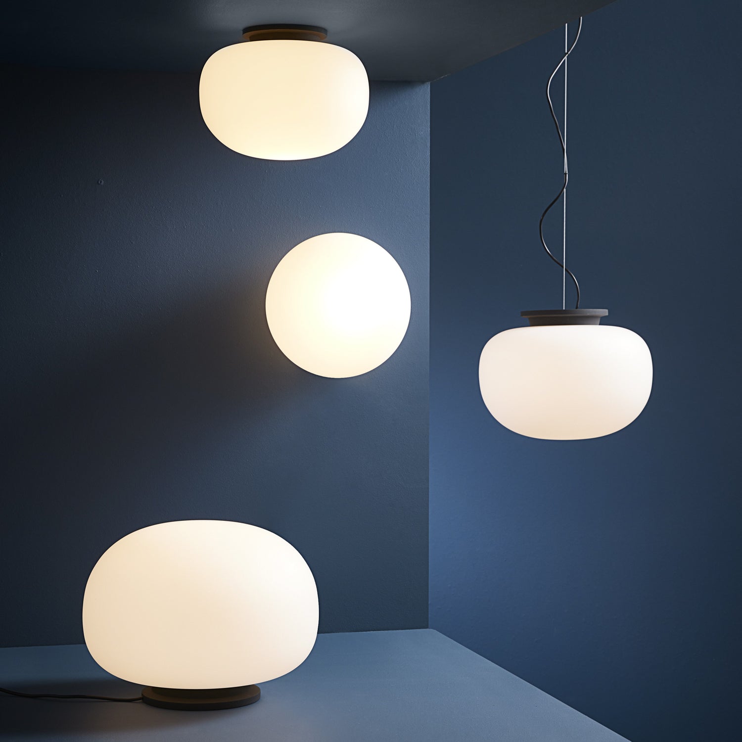 B-Ware Frandsen Deckenleuchte Lampe Leuchte Licht Supernate Glas Weiß - 5702410529007