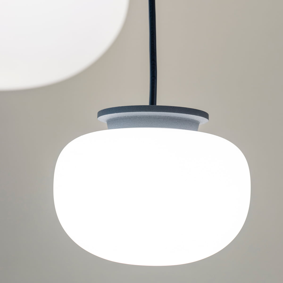Frandsen Pendelleuchte Hängelampe Supernate opalweiß Glas Wohnzimmer 38x29 cm - 5702410528956