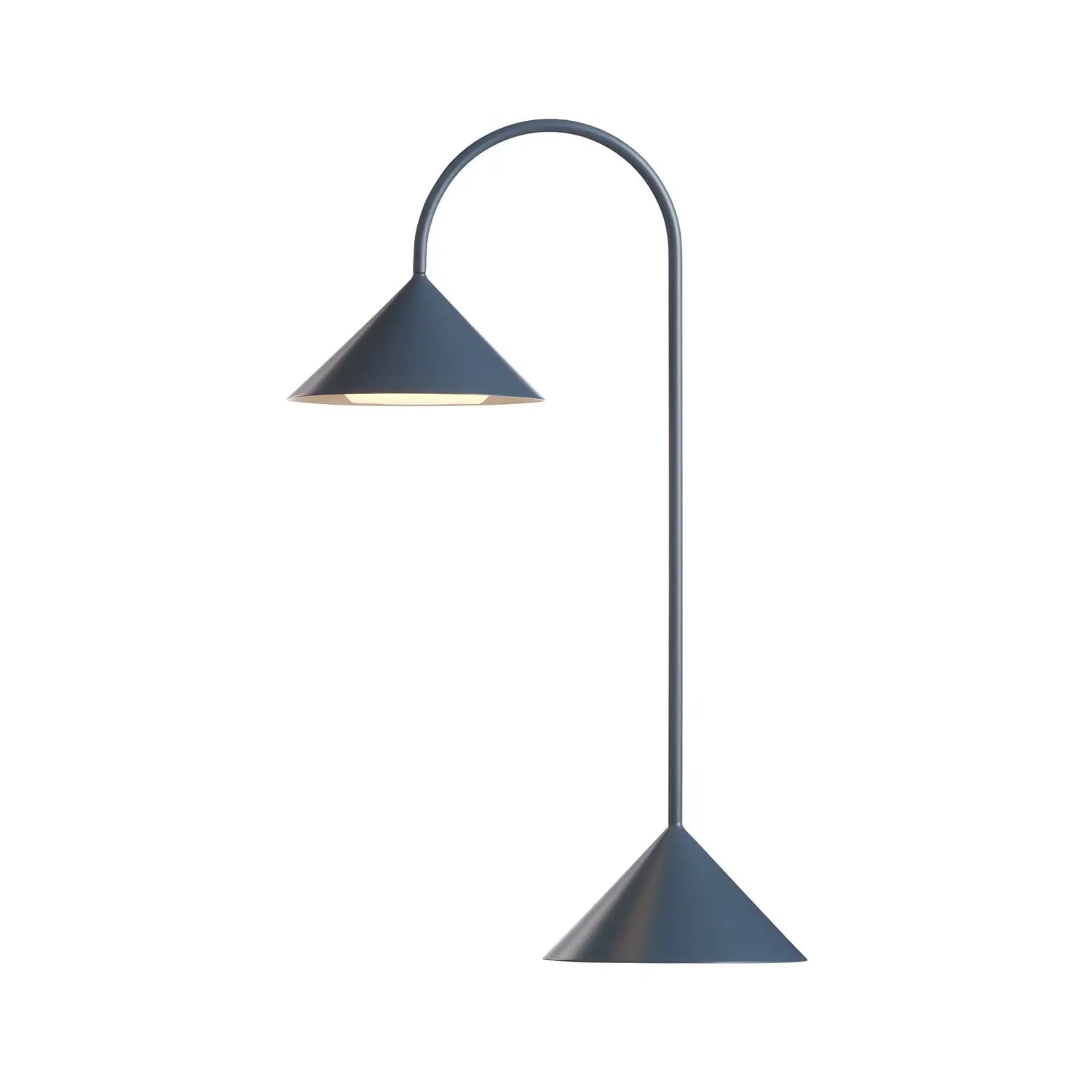 B-Ware Frandsen Tischlampe Tischleuchte Grasp Led Akku Petrol Metall Wiederaufladbar - 5702410536128