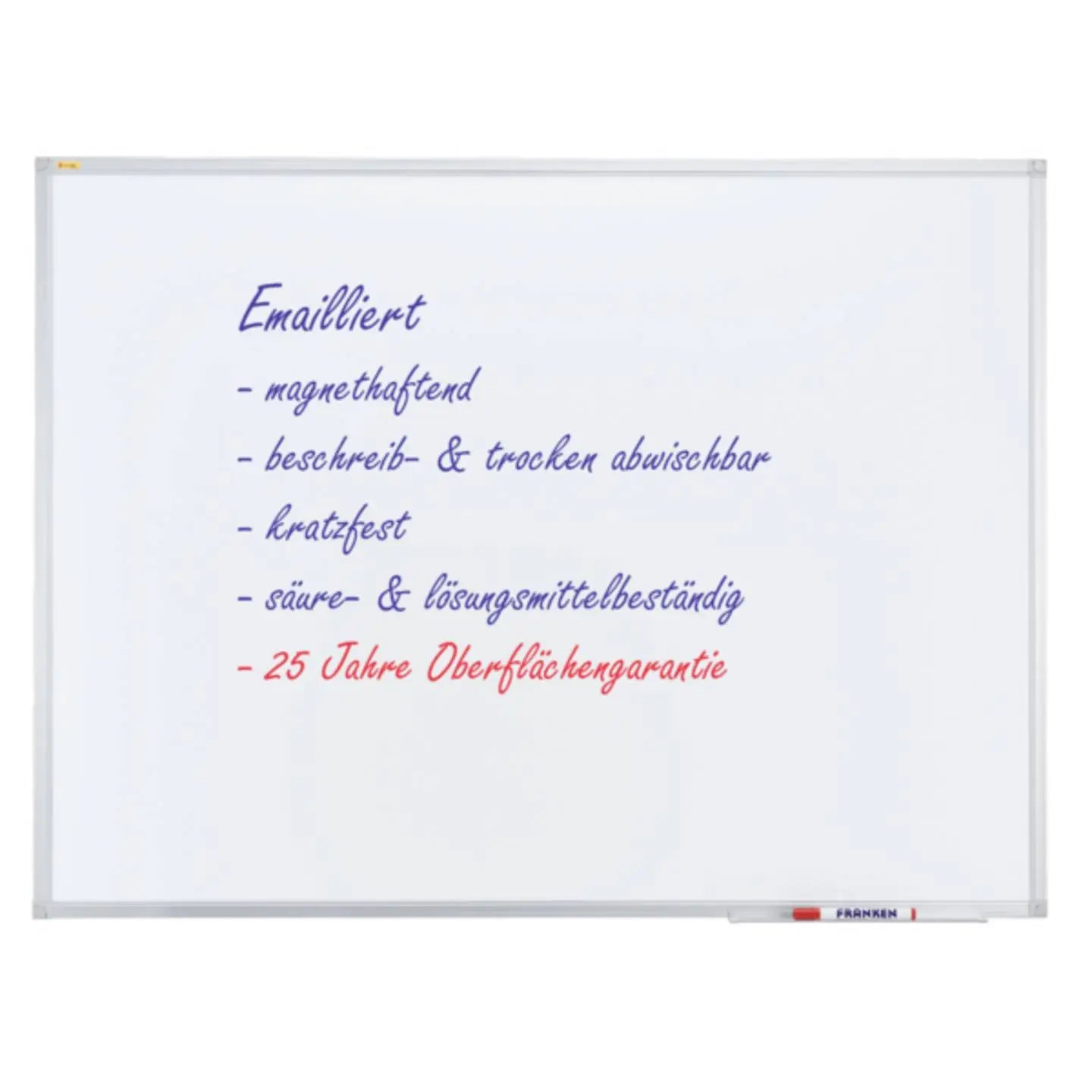 B-Ware Franken Magnettafel Whiteboard Schreibtafel Emailliert Stahl 60x45 - 4016946705714
