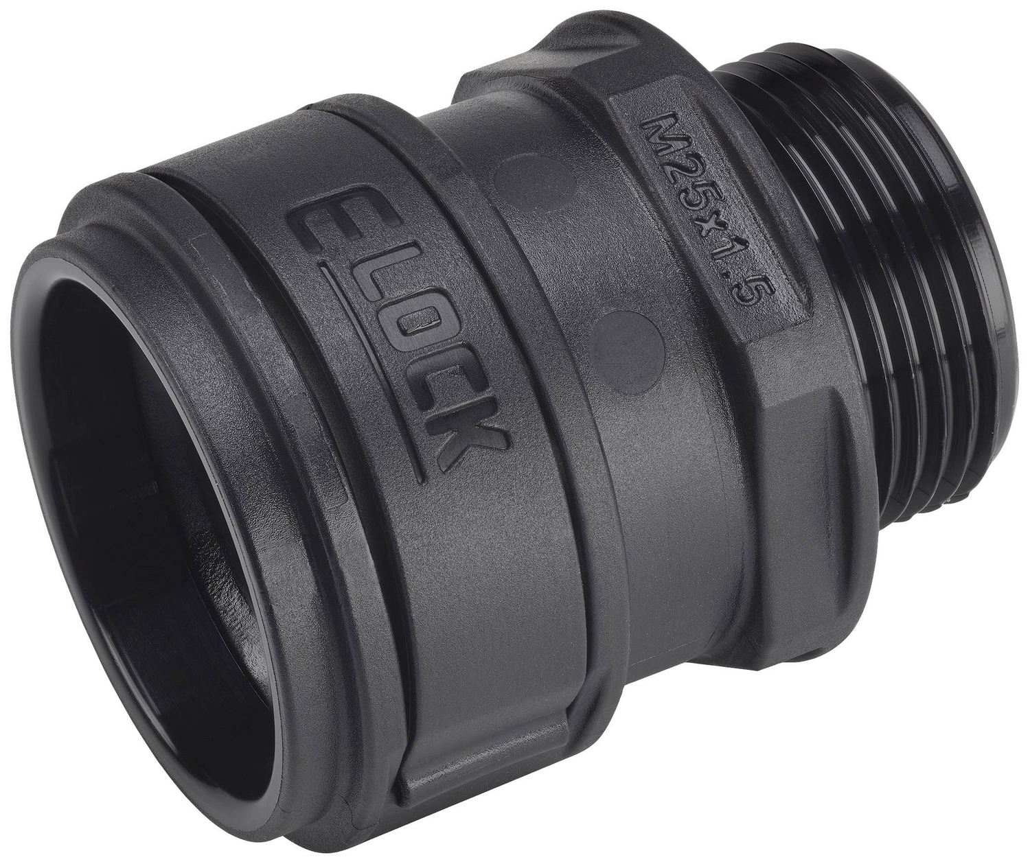 Fränkische Rohrwerke 25958020 Verschraubung 43 Mm Schwarz Kabelrohr Rohr B-Ware - 4013960525038