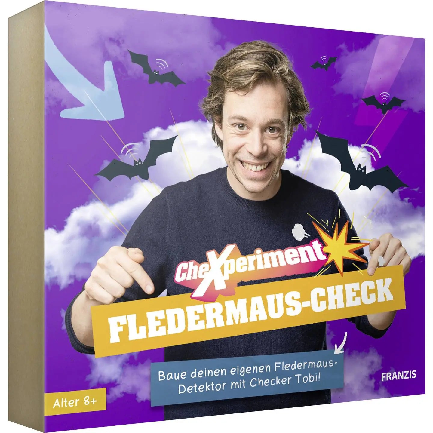 B-Ware Franzis Experimentierkasten Bausatz Set Fledermausdetektor Fledermaus Checker - 4019631672483