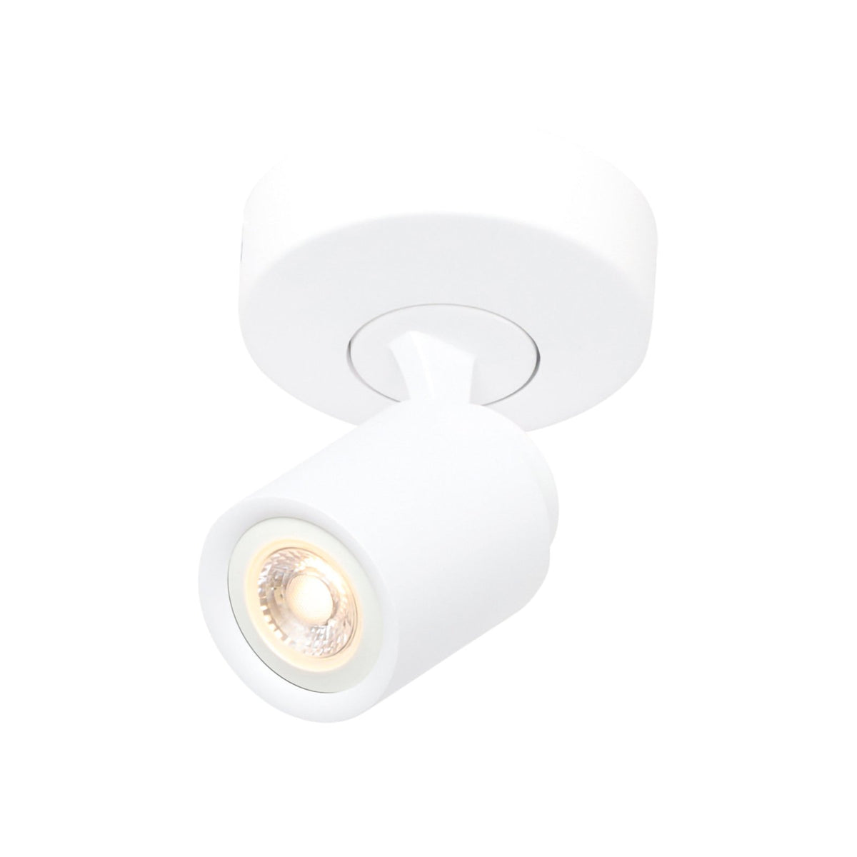 Freelight Deckenstrahler Spot Lampe weiß Metall Razza rund 13 cm Deckenleuchte - 8720143021398