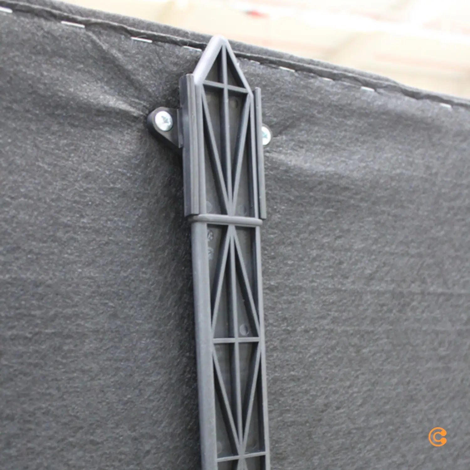 B-Ware Freistil 170 Loungesofa Sofa Schwarzgrau Sofabezug 4042 282x175,7cm Teil Modul - 400085