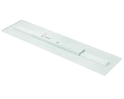 B-Ware Delta Ridgy Led Büro Panel Leuchte Deckenleuchte 124,5 X 31 Cm 36 W 4250 Lm Weiß - 4251425300473