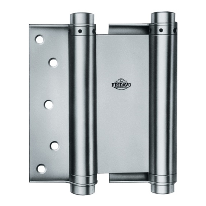 B-Ware Fridavo Spiralfeder Pendeltürbänder Scharnier M Sta Vern.Gr.36 150mm Dop.Wirkend - 4015912361237