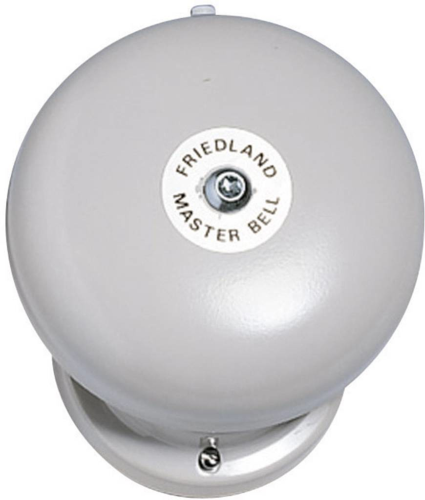 B-Ware Friedland 581069 Läutewerk 12 V (Max) 100 D Ba Schalen ø 154 Mm Ip20 Grau