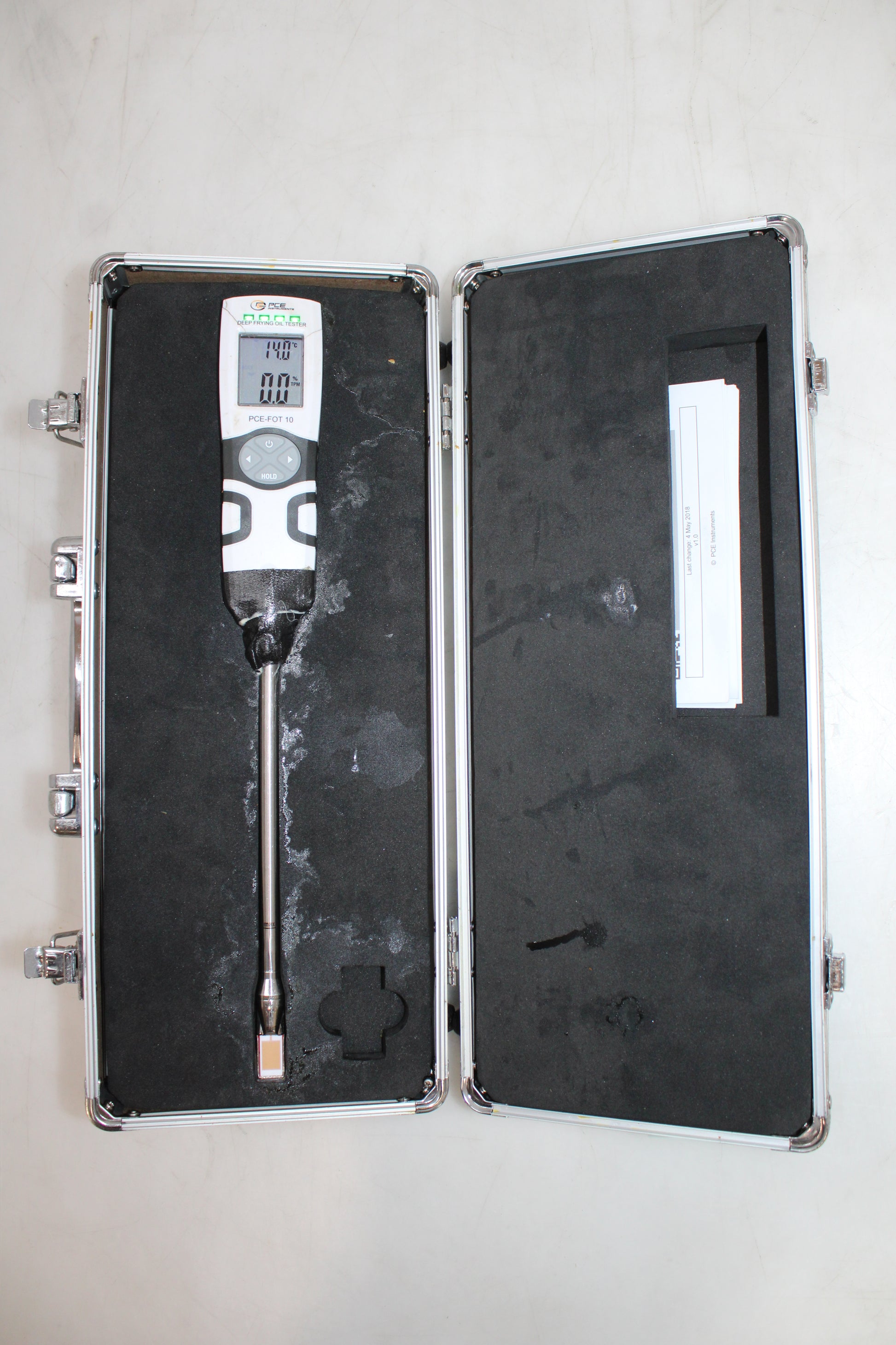 PCE Instruments Frittieröltester PCE-FOT 10 Öltester Gehalt polarer Anteile - 4250348718082