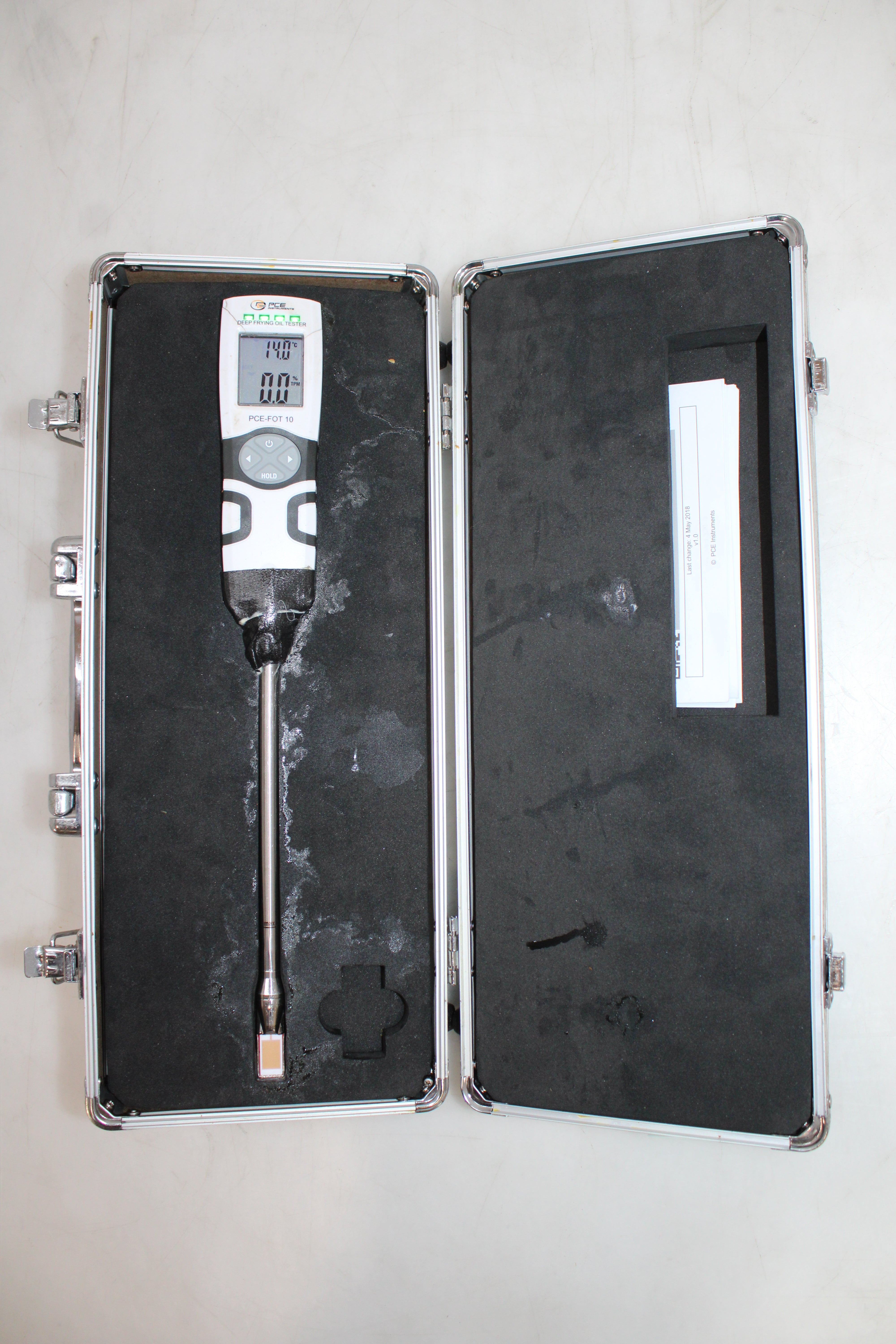 PCE Instruments Frittieröltester PCE-FOT 10 Öltester Gehalt polarer Anteile - 4250348718082