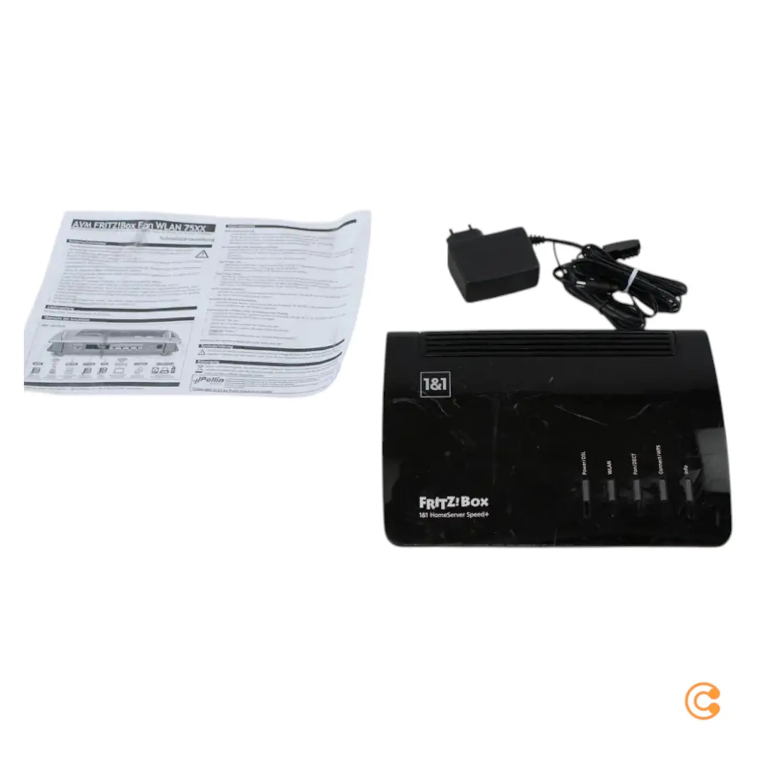 C-Ware Fritz!Box Router Modem Wlan Dect Server Dualband Homeserver Siehe Text/Foto - 721802631581