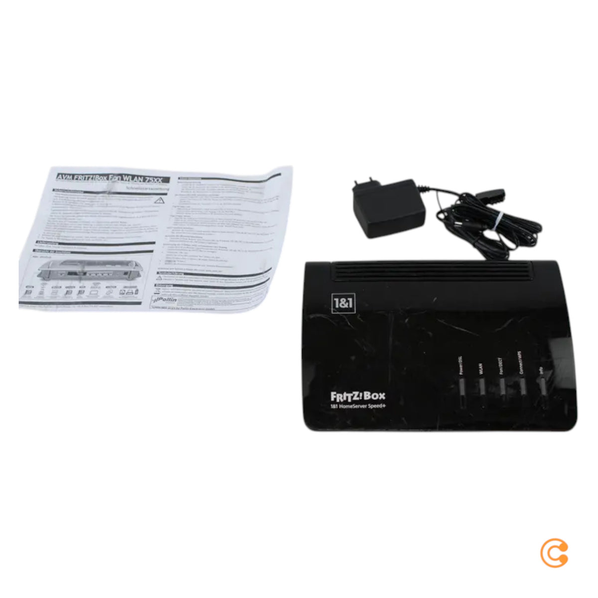 Fritz!Box Router Modem WLAN DECT Server Dualband Homeserver SIEHE TEXT/FOTO - 0721802631581