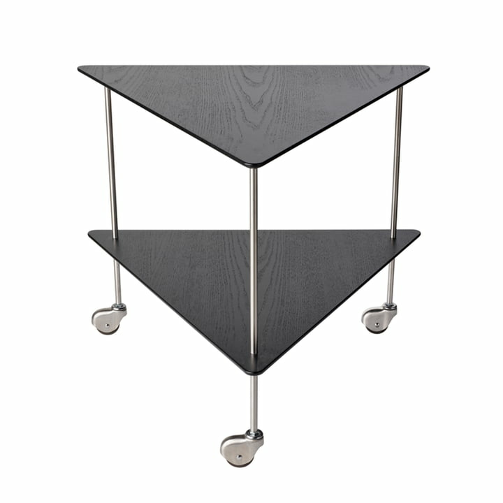 B-Ware Fritz Hansen Aj Trolley Beistelltisch Servierwagen Couchtisch Sofatisch Schwarz - 5704890404102
